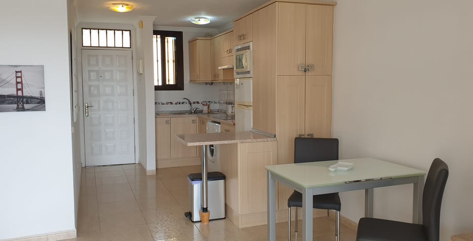 A very spacious living space.