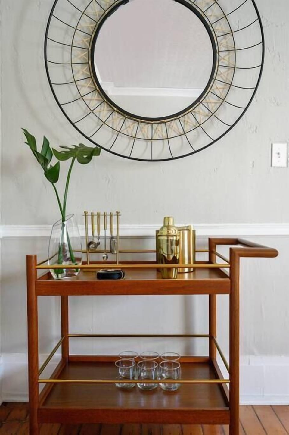 West Elm Bar Cart