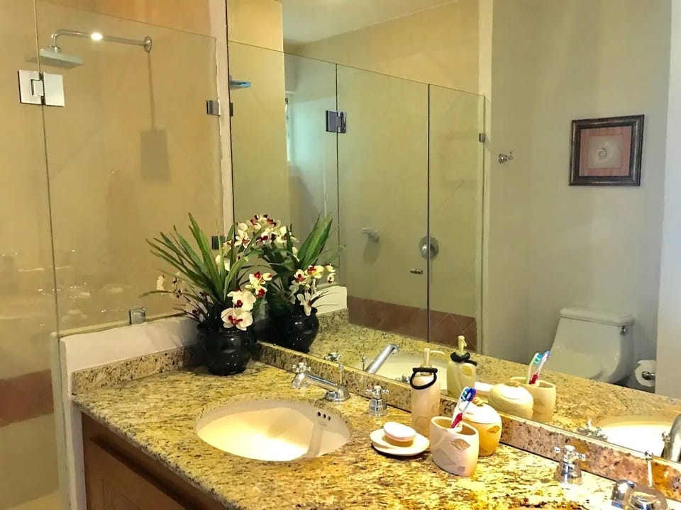 Comfort Condo | Bathroom shower