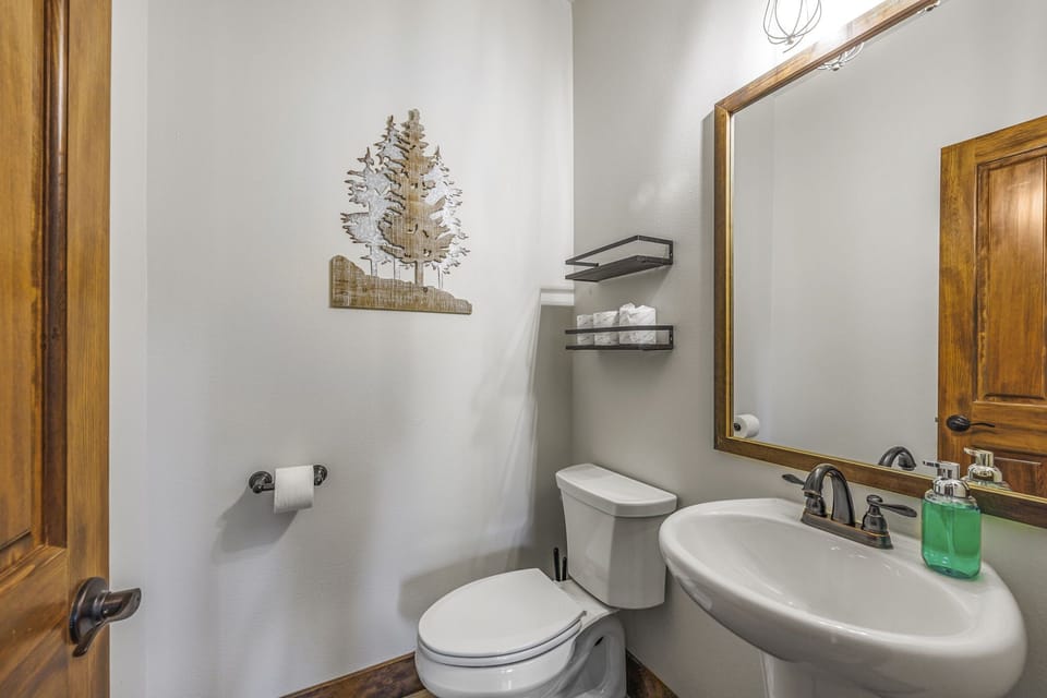 Half Bathroom Located on the Main Floor