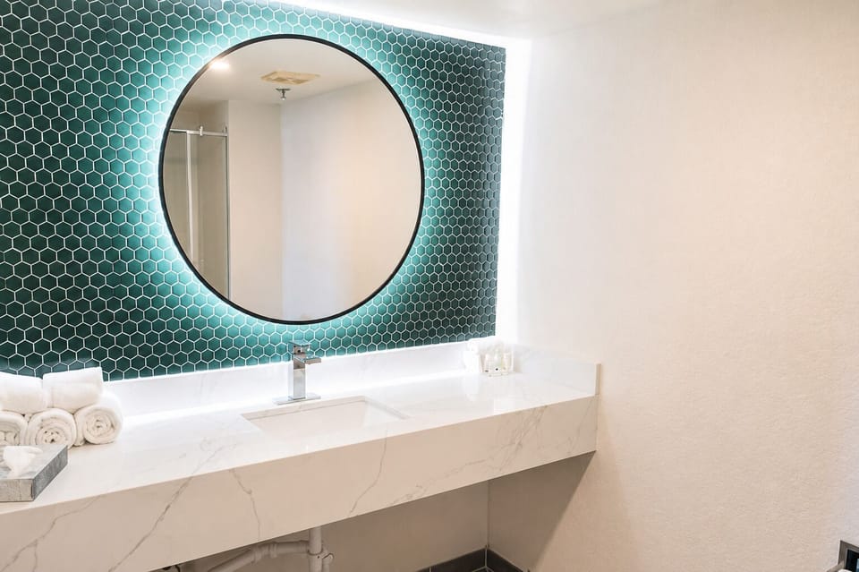 Suite, 1 Bedroom | Bathroom | Shower, hair dryer, towels, soap