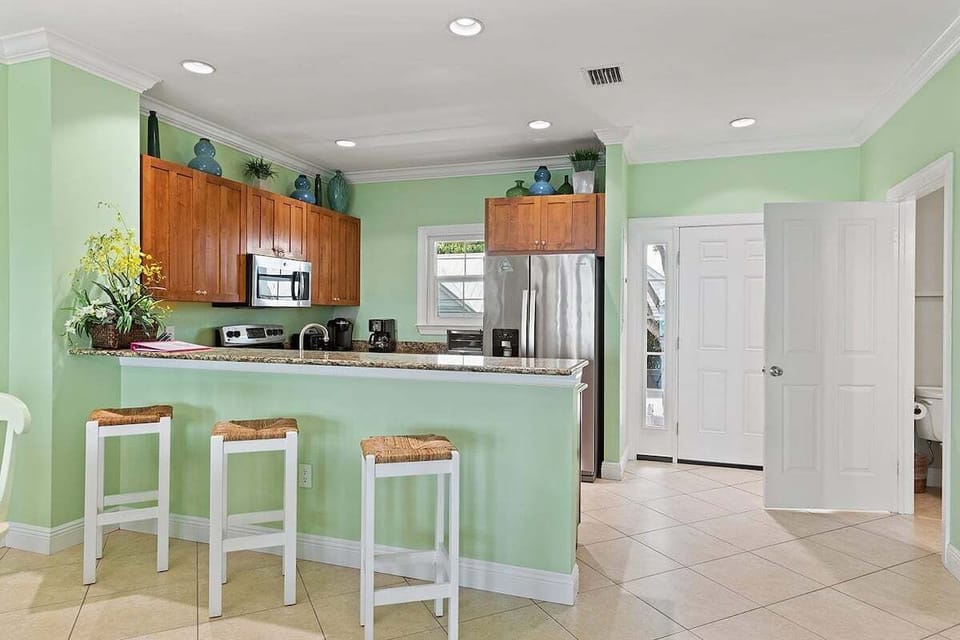Whip up culinary magic in this fully-equipped kitchen.