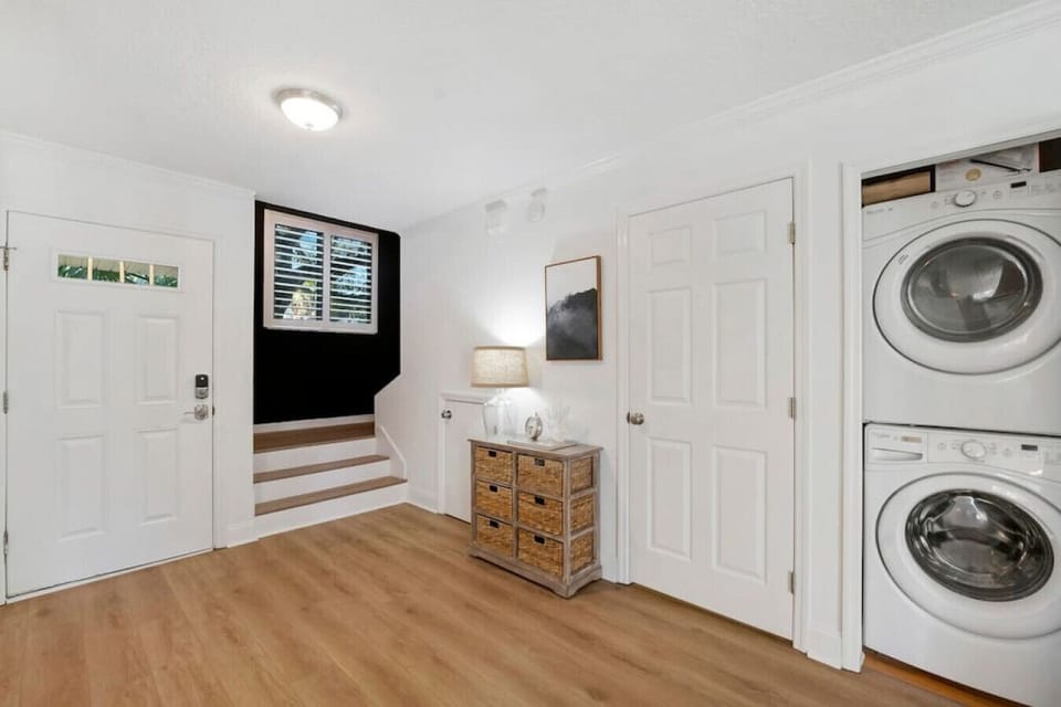 Laundry Made Easy: Our Rental Offers the Convenience of a Washer and Dryer