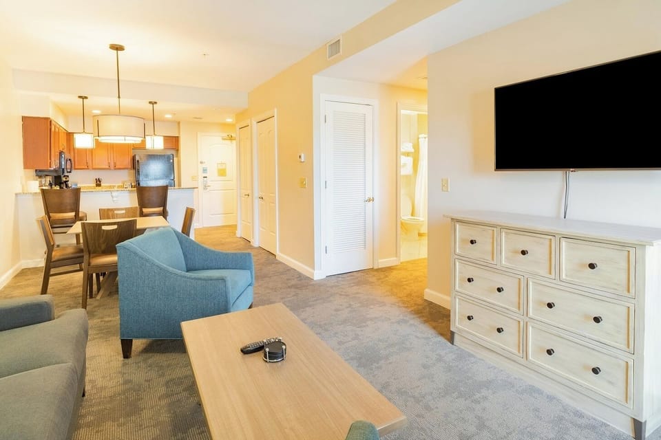Living Area • Open Concept with Kitchen View
