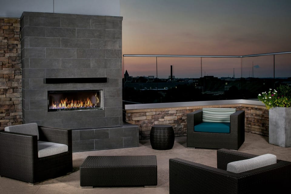 Enjoy an evening stroll around the beautiful property.