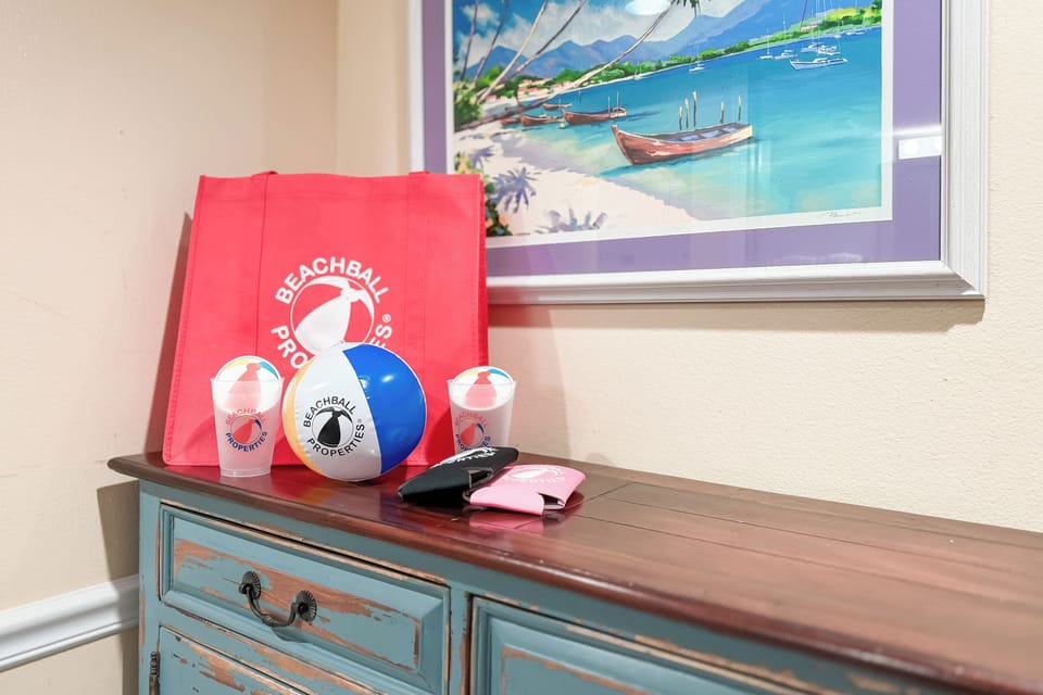 Beachball swag bag!