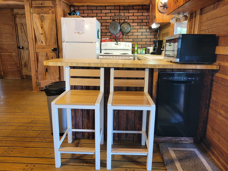 Barstools for the little ones to eat at bar