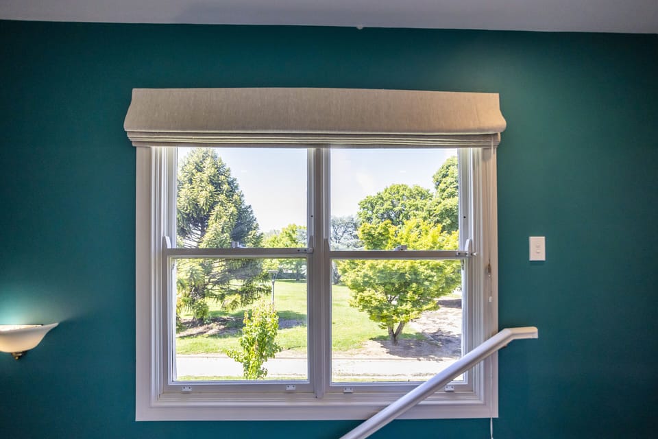 A room with a view.