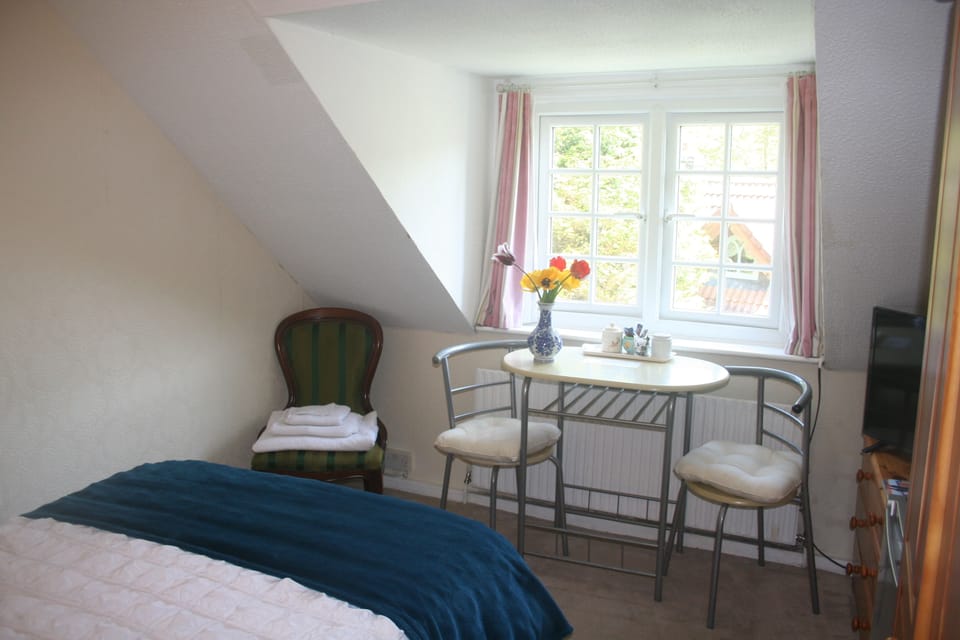 Economy Double Room, 1 Double Bed, Non Smoking, Mountain View | Living area | 36-inch flat-screen TV with digital channels, TV