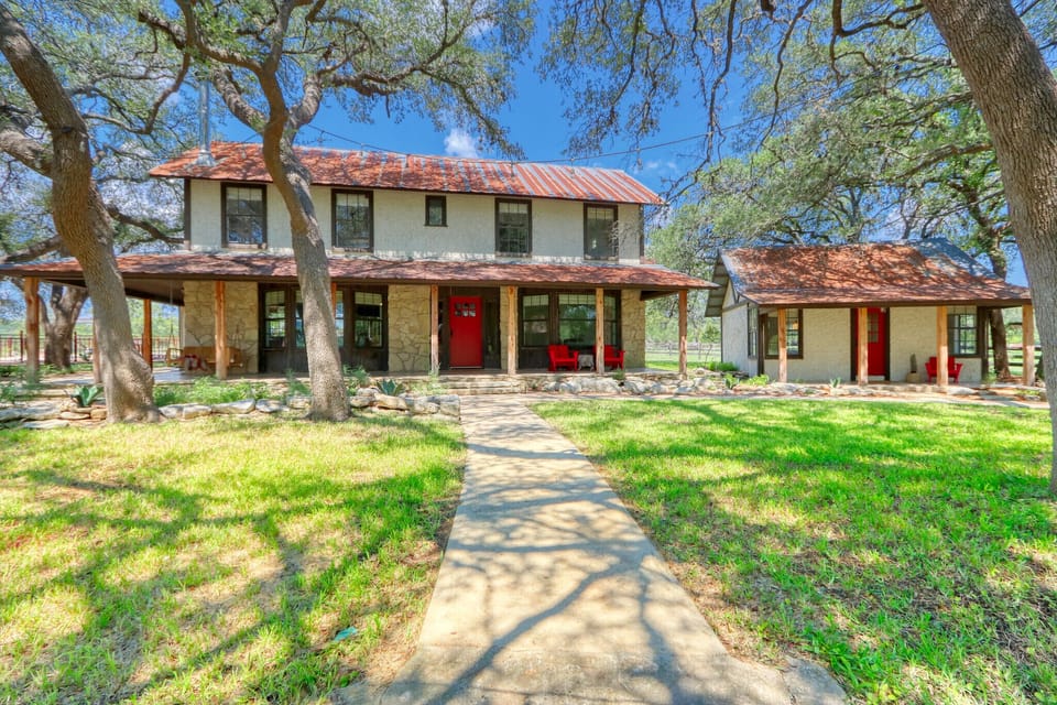 Front of the main home.  There are three additional cabins in the complex.
