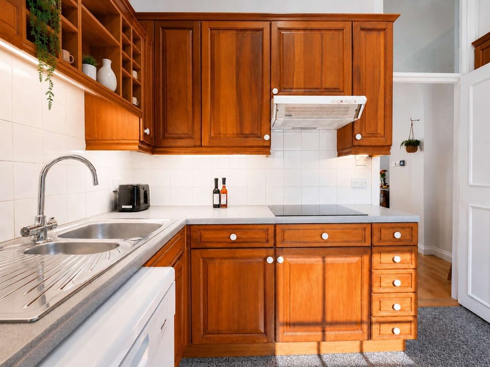 The kitchen 