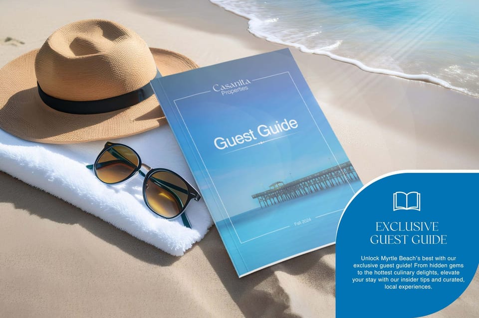 Unlock the best of Myrtle Beach with our exclusive guest guide! Packed with hidden gems, top dining spots, and local experiences, it's the perfect way to elevate your stay.
