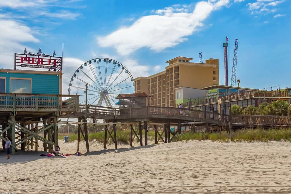 Enjoy the vibrant atmosphere of the bustling boardwalk, with plenty of shops, restaurants, and entertainment options. 
