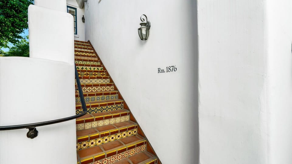 Exterior Stairs to Second Floor Entrance