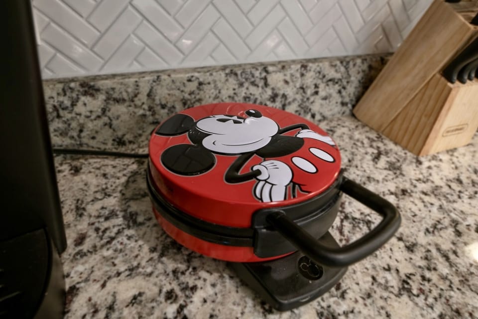 Mickey Mouse Waffle Maker 