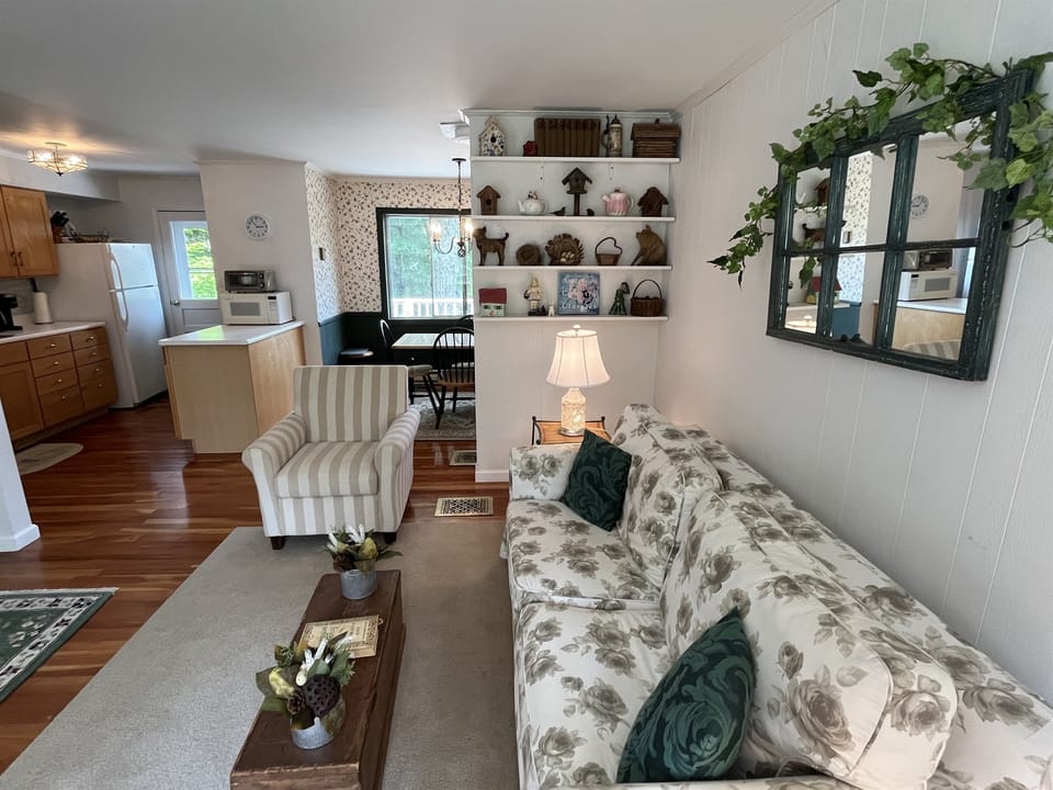 Living room, dining, kitchen