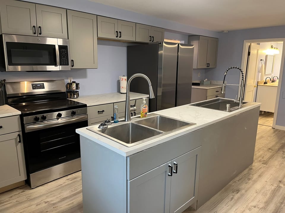 Renovated kitchen
