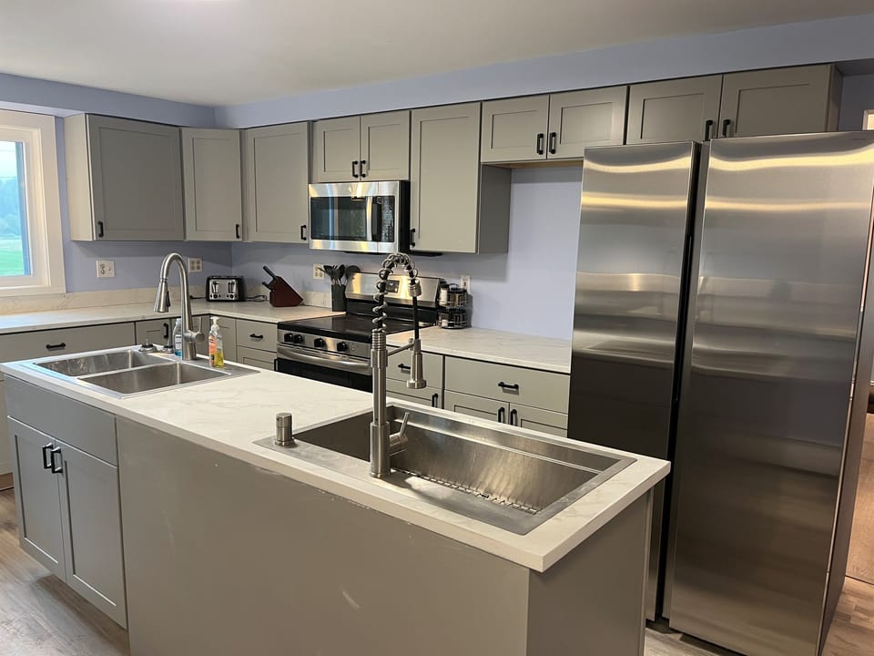 Renovated kitchen
