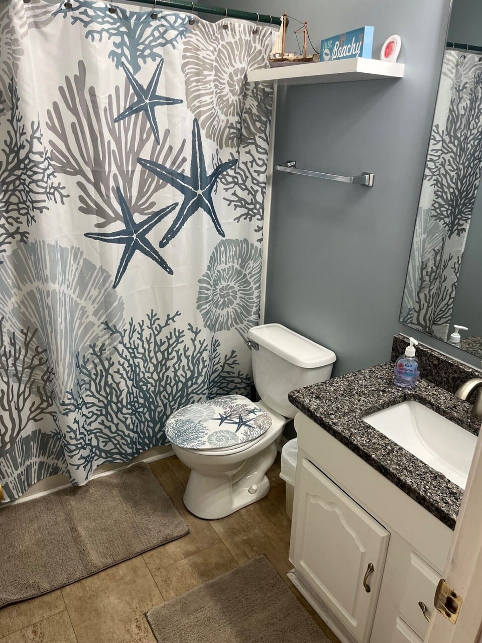 Bath off kitchen
