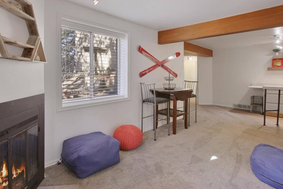 Spacious and versatile for our guests to lounge, drink or play games