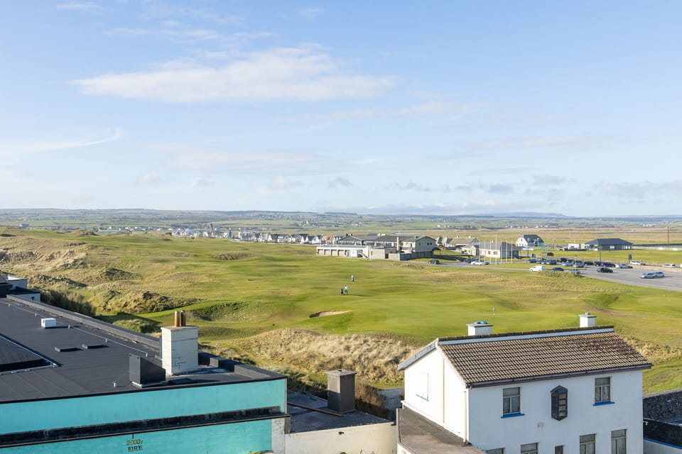View of Lahinch Golf Club from The Dell 18