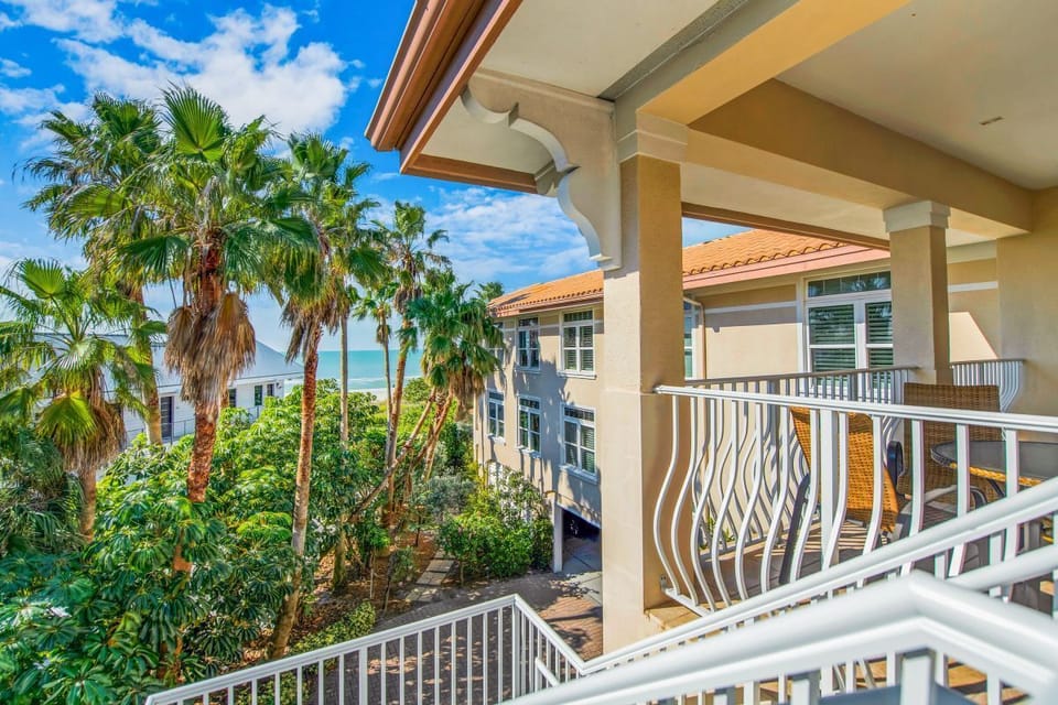 Balcony with views