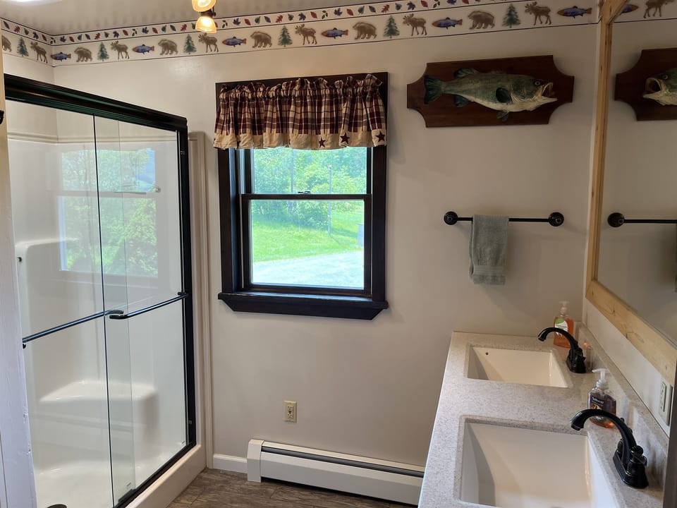 Main floor bath 1 with double vanity