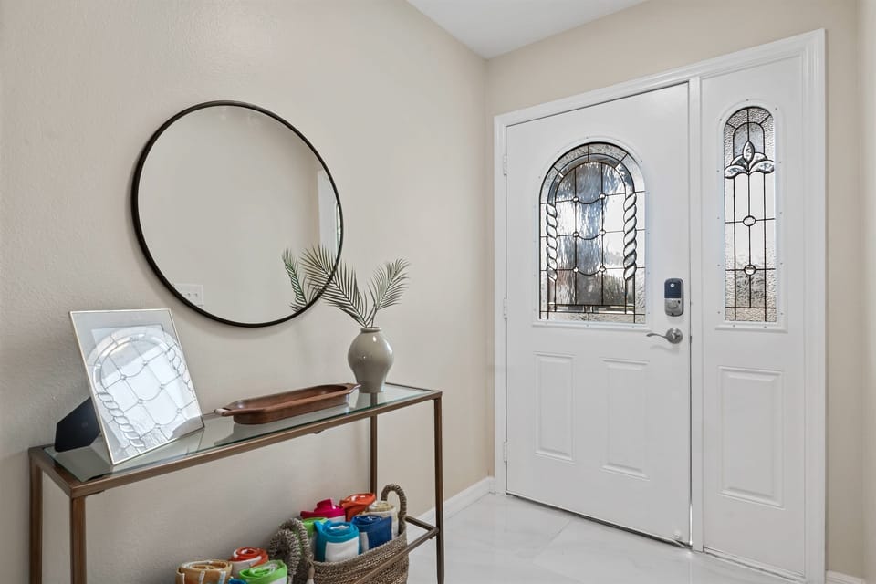 Take your first step into a home designed for comfort, convenience, and unforgettable stays.