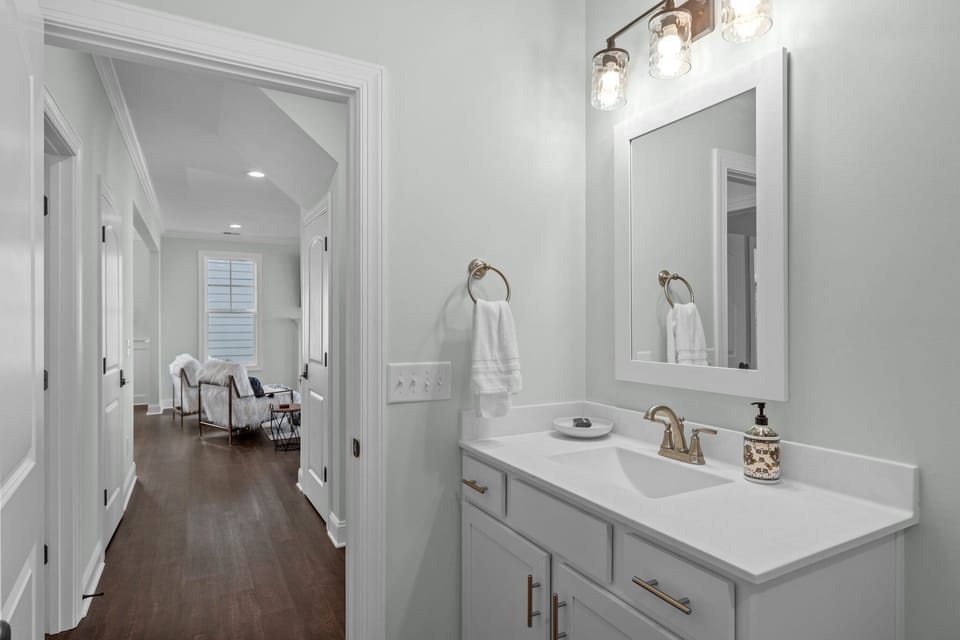 Full bath on main floor
