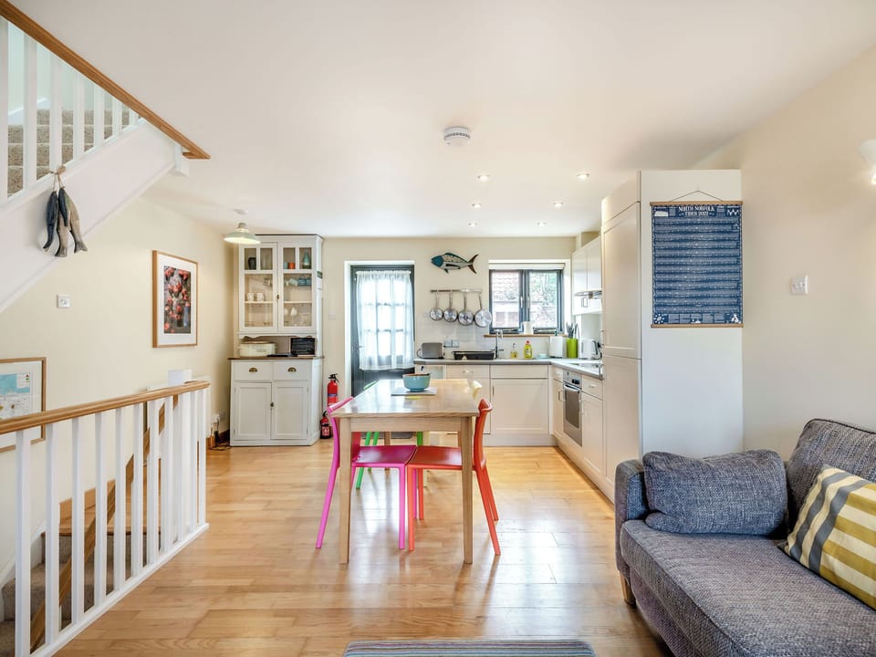 Open plan living space | Crab Cottage, Wells-next-the-Sea