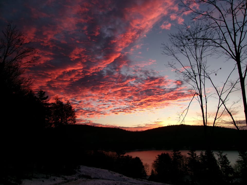 Beautiful sunrise - so worth waking up early to see!