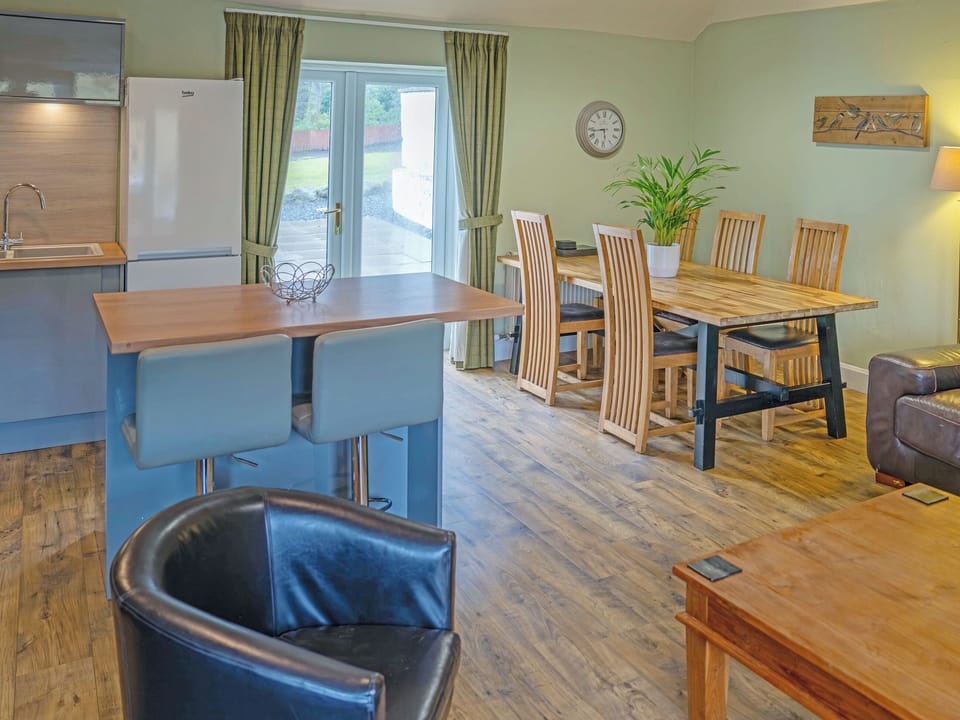 Large open plan kitchen and sitting area | Keepers Cottage - Dalnagar Castle And Cottages, Glenshee, Cairngorms