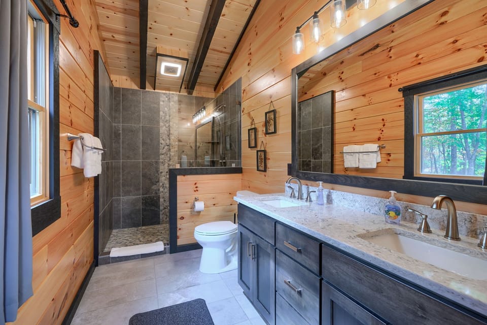 Master bathroom