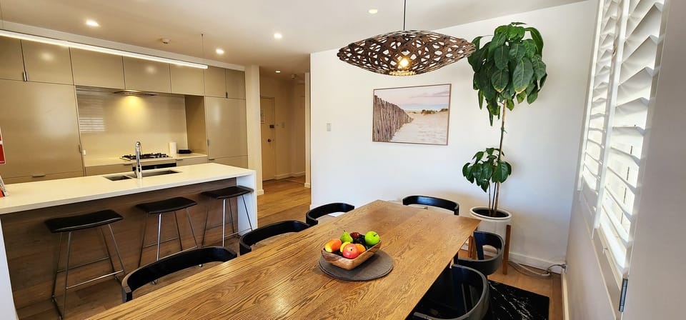 Indoor dining table can seat 8 comfortably, Air con and gas heating