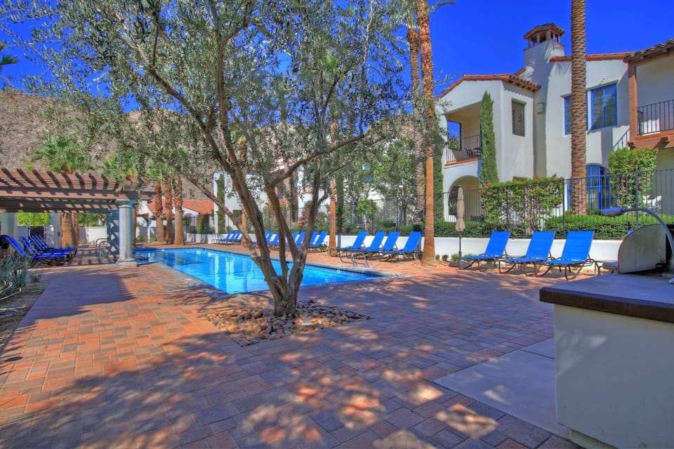 Community Lap Pool and Hot Tub