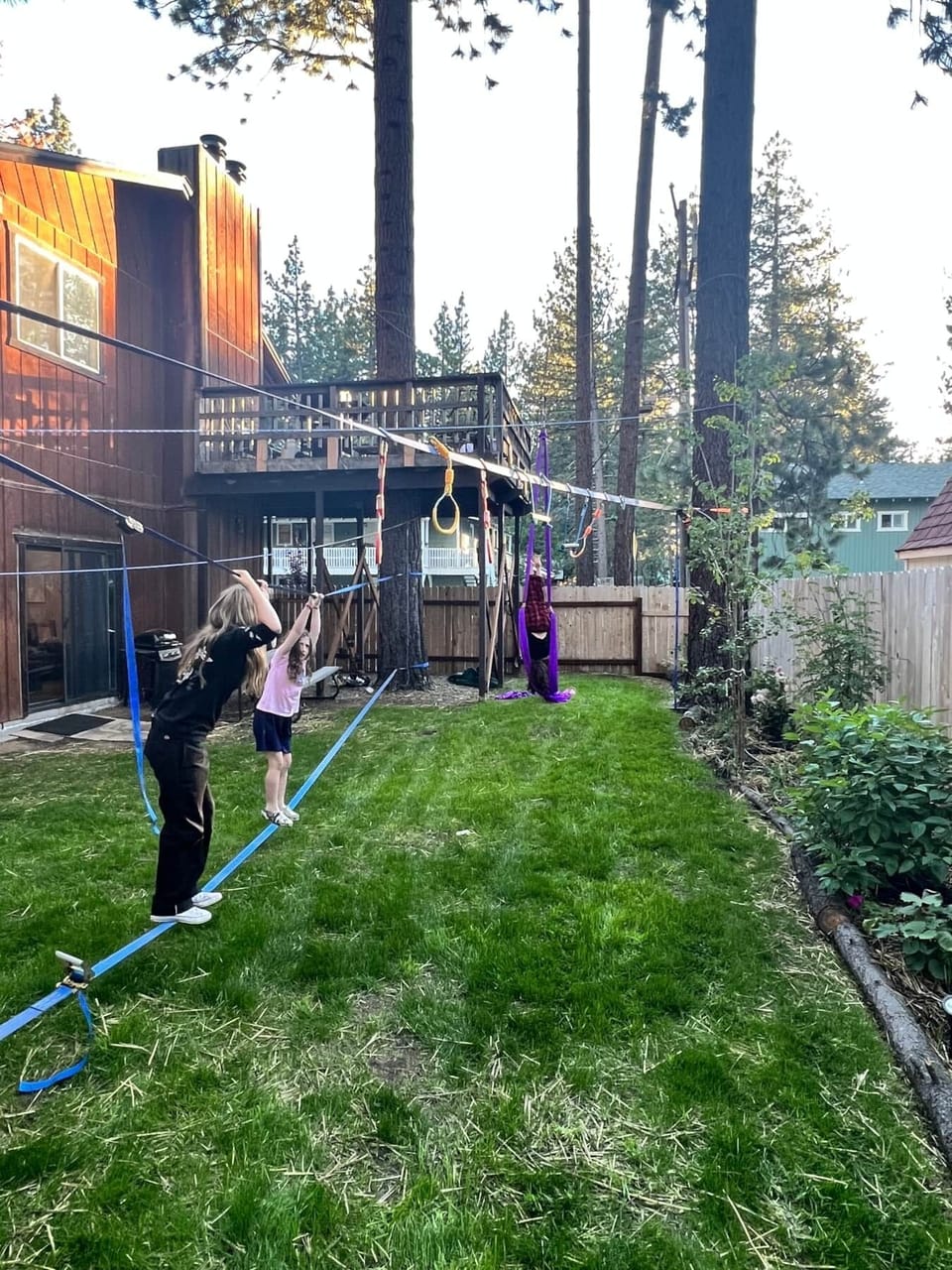 Slack line and Ninja Line