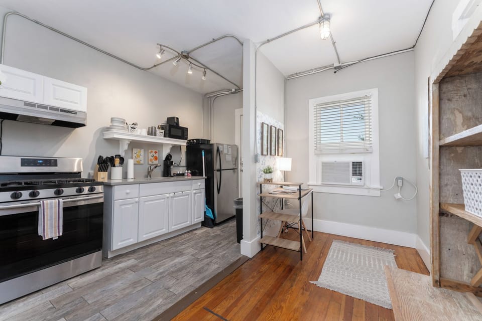 Cook with ease in this spacious, modern kitchen designed for culinary adventures.