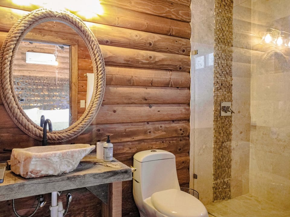 Exclusive Room | Bathroom | Shower, rainfall showerhead, free toiletries, hair dryer