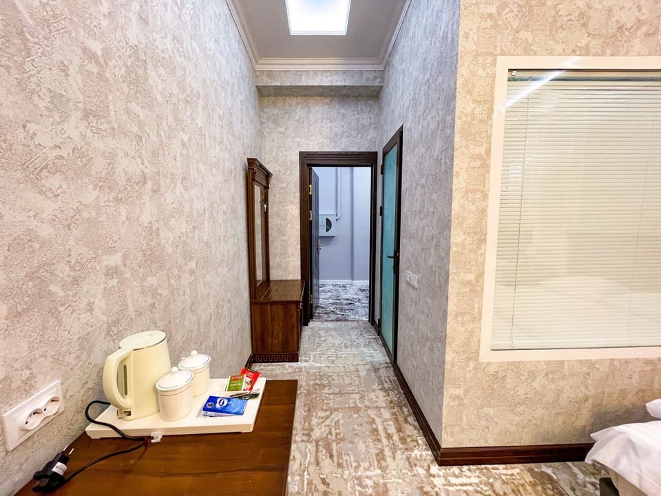 Deluxe Double Room | Premium bedding, in-room safe, soundproofing, WiFi (free)