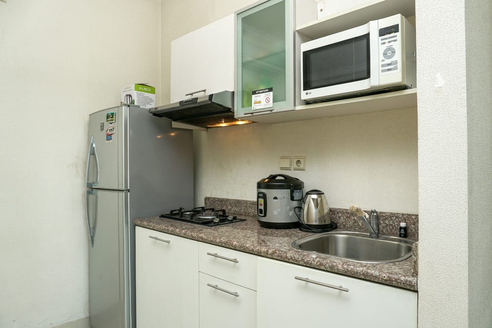 Apartment, 1 Bedroom | Private kitchen | Fridge, stovetop, cookware/dishes/utensils