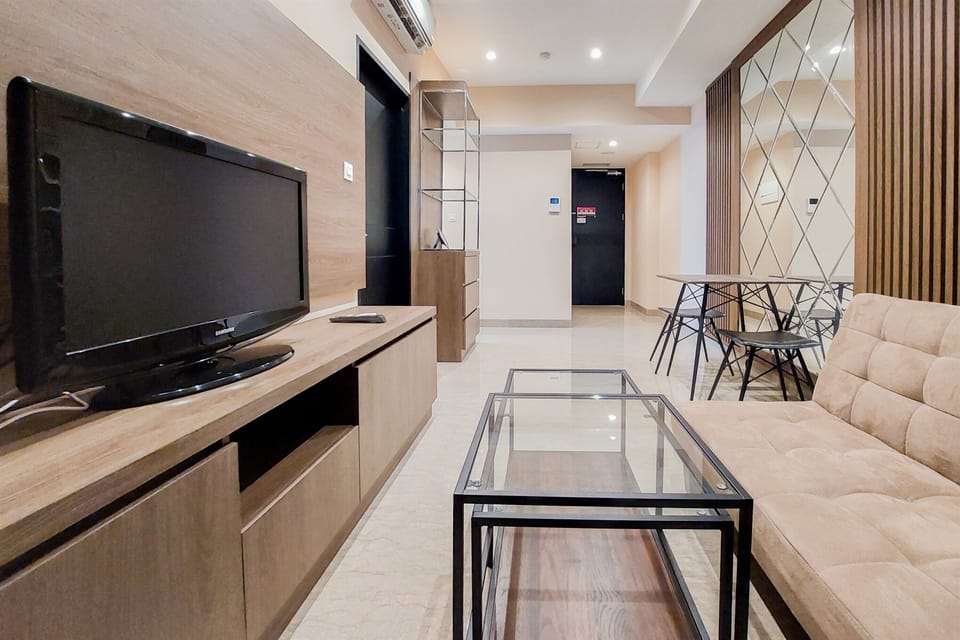 Apartment, 1 Bedroom | Living area | TV