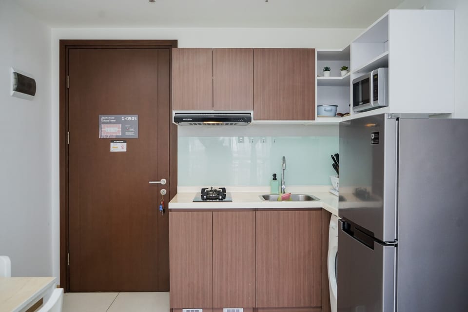 Apartment, 1 Bedroom | Private kitchen | Fridge, stovetop, cookware/dishes/utensils
