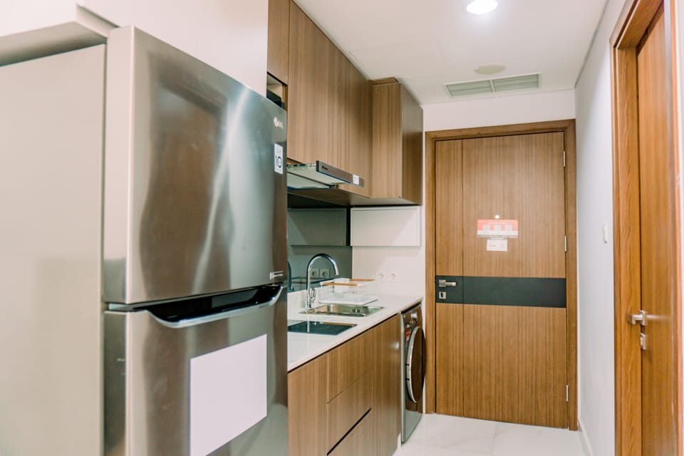 Apartment, 1 Bedroom | Private kitchen | Fridge, stovetop, electric kettle, cookware/dishes/utensils