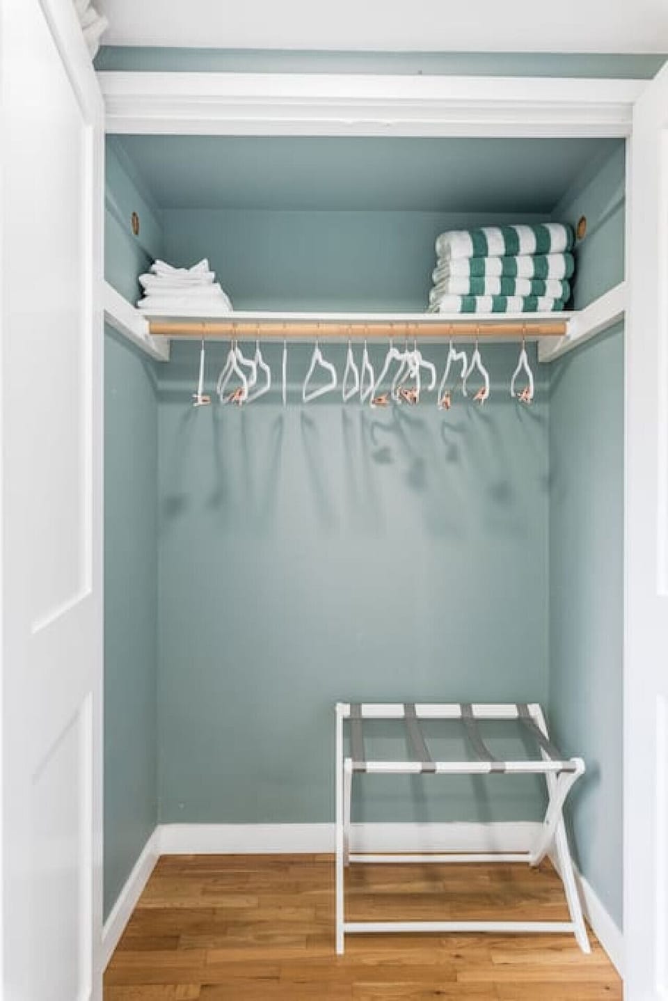 Large closets, ready for your stay!