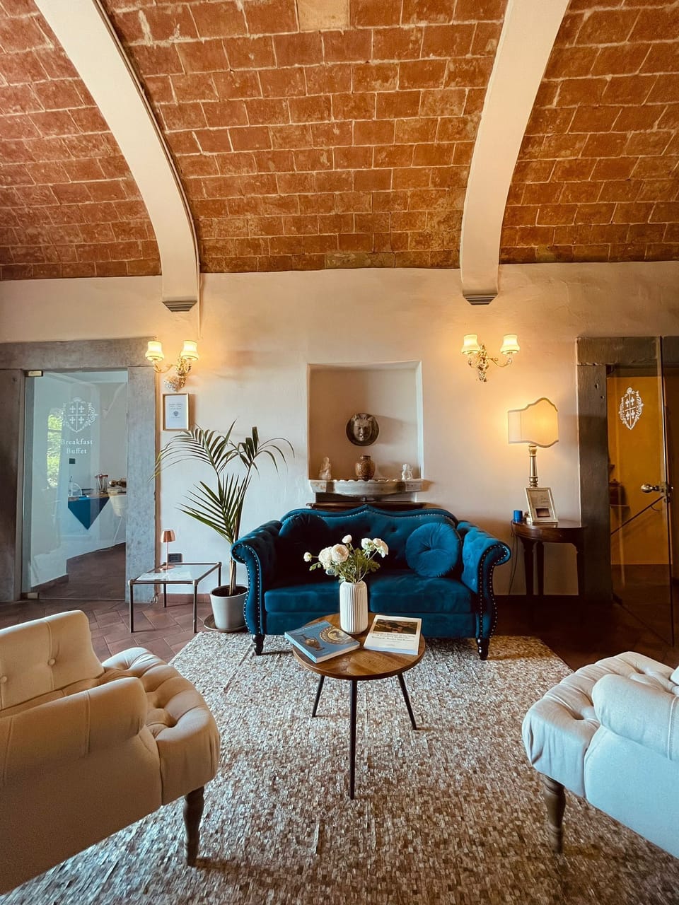 Lobby sitting area