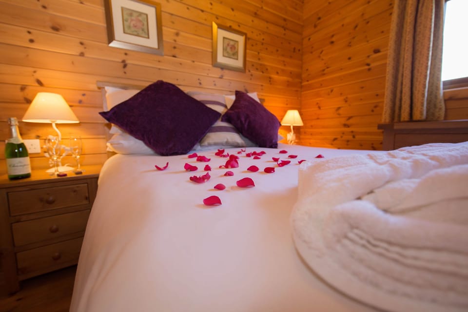 Relax in the comfy double bed
