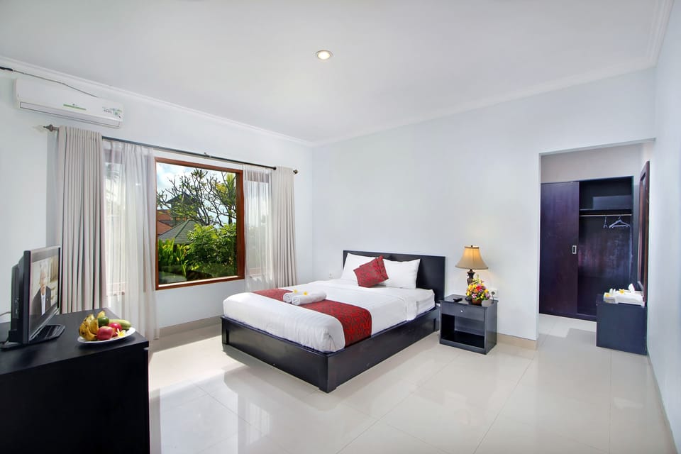 Villa, 3 Bedrooms, Pool View | In-room safe, desk, blackout drapes, iron/ironing board