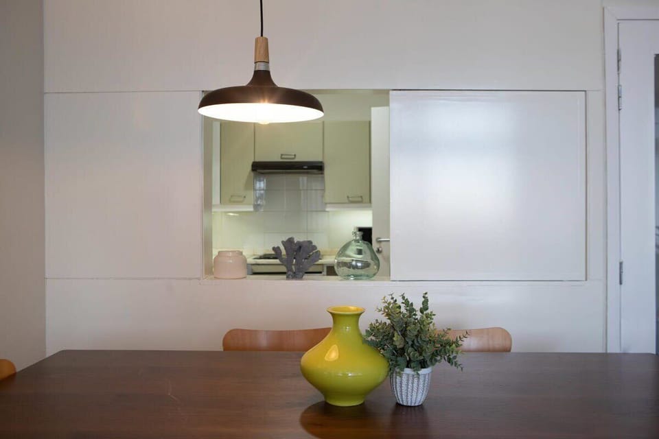 View from dining area