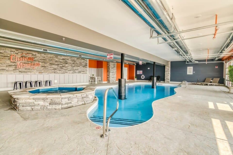 Enjoy the indoor pool, open year round!