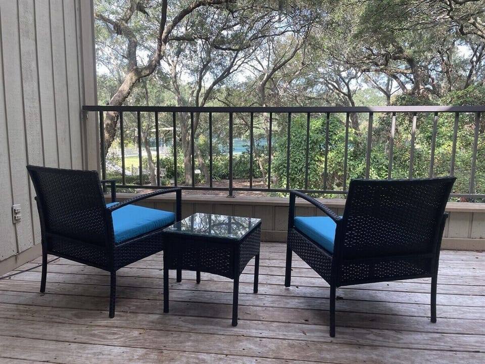 Enjoy Morning Coffee from Your Private Balcony